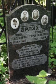 Эрлих  , Москва, Востряковское кладбище
