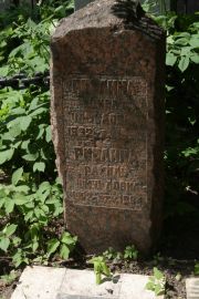 Ривлина Цива Шмуиловна, Москва, Востряковское кладбище