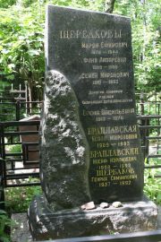 Щербакова Фаня Лазаревна, Москва, Востряковское кладбище