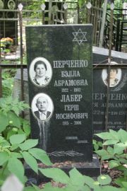 Лабер Герш Иосифович, Москва, Востряковское кладбище