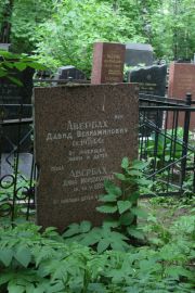 Авербах Давид Вениаминович, Москва, Востряковское кладбище