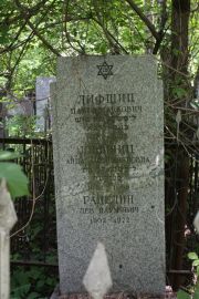 Лившиц Павел Маркович, Москва, Востряковское кладбище