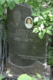 Винокур Александра Дмитриевна, Москва, Востряковское кладбище