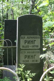 Ринг Эся Абрамовна, Москва, Востряковское кладбище