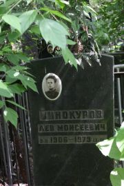 Винокуров Лев Моисеевич, Москва, Востряковское кладбище