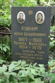 Кушнир Абрам Бенционович, Москва, Востряковское кладбище