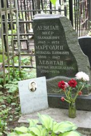 Левитан Меер Залманович, Москва, Востряковское кладбище