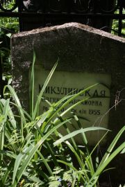 Микулинская Евгения Абрамовна, Москва, Востряковское кладбище
