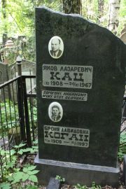 Коган Броня Давидовна, Москва, Востряковское кладбище