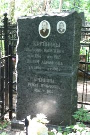 Крейнина Рейзл Вульфовна, Москва, Востряковское кладбище