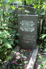 Москаленко Хана Исаевна, Москва, Востряковское кладбище