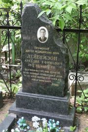 Лейбензон Аркадий Ефимович, Москва, Востряковское кладбище