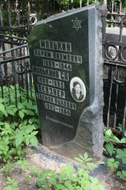 Манькн Абрам Наумович, Москва, Востряковское кладбище