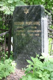 Морейнис Яков Израилевич, Москва, Востряковское кладбище
