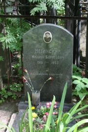 Негинский Михаил Борисович, Москва, Востряковское кладбище