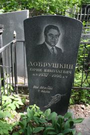 Добрушкин Юрий Николаевич, Москва, Востряковское кладбище