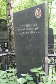 Бирштейн Софья Моисеевна, Москва, Востряковское кладбище