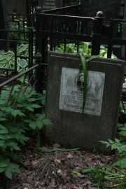 Капитман Мария Моисеевна, Москва, Востряковское кладбище