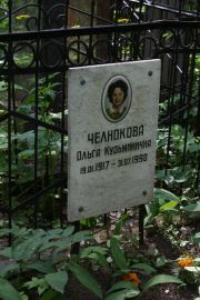 Челнокова Ольга Кузтминична, Москва, Востряковское кладбище