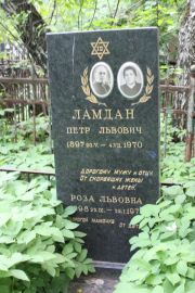 Ладман Петр Львович, Москва, Востряковское кладбище