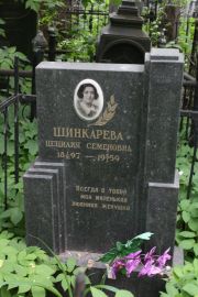 Шинкарева Цецилия Семеновна, Москва, Востряковское кладбище