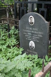 Ременик Соломон Яковлевич, Москва, Востряковское кладбище