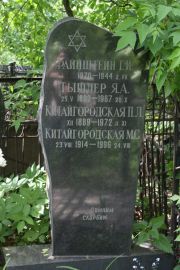 Файнштейн Г. И., Москва, Востряковское кладбище