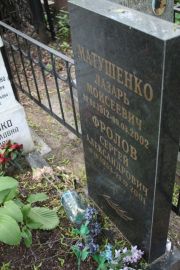 Матушенко Лазарь Моисеевич, Москва, Востряковское кладбище