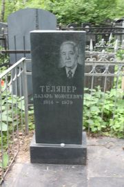 Телянер Лазарь Моисеевич, Москва, Востряковское кладбище