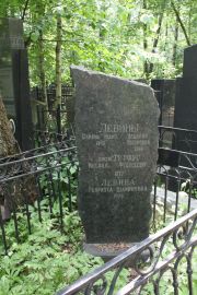 Левина Генриэта Шлиомовна, Москва, Востряковское кладбище