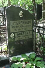 Штеренберг Иосиф Абрамович, Москва, Востряковское кладбище