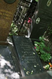 Броннер Давид , Москва, Востряковское кладбище