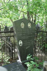 Волковысский Борис Ильич, Москва, Востряковское кладбище
