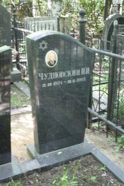 Чудновский И. И., Москва, Востряковское кладбище