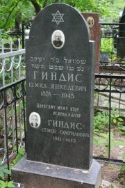 Гиндис Шмил Янкелевич, Москва, Востряковское кладбище