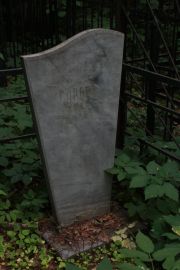 Гарбер Меер Мотович, Москва, Востряковское кладбище