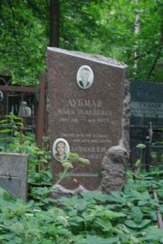 Лубман Маша Гецелевна, Москва, Востряковское кладбище