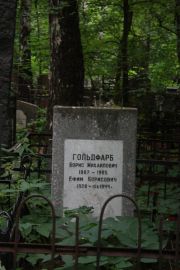 Гольдфарб Борис Михайлович, Москва, Востряковское кладбище