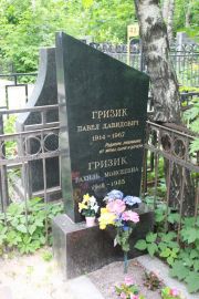 Гризик Павел Давидович, Москва, Востряковское кладбище