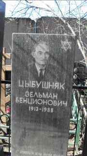 Цыбушняк Зельман Бенционович, Москва, Востряковское кладбище