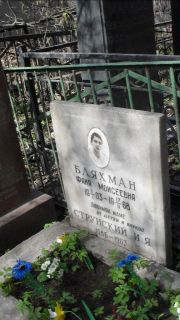 Бляхман Фаня Моисеевна, Москва, Востряковское кладбище