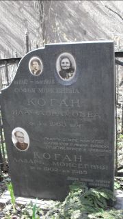 Коган Софья Моисеевна, Москва, Востряковское кладбище