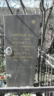 Плитман И. Б., Москва, Востряковское кладбище