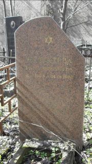 Медведева Рива Абрамовна, Москва, Востряковское кладбище