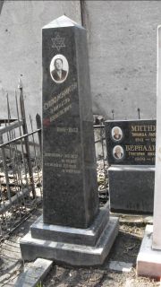 Сапожников Зайвель Нузелевич, Москва, Востряковское кладбище