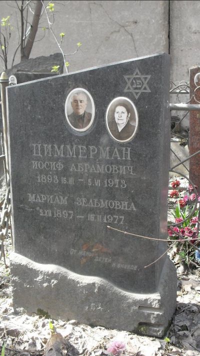 Циммерман Мариам Зельмановна