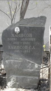 Хаинсон Борис Львович, Москва, Востряковское кладбище