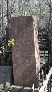 Эльпор Сфира Ильинична, Москва, Востряковское кладбище