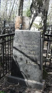 Якубович Ревекка Давидовна, Москва, Востряковское кладбище