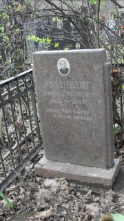 Розенблит Ефим Срулевич, Москва, Востряковское кладбище
